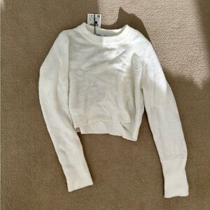 NWT White Zara Sweater